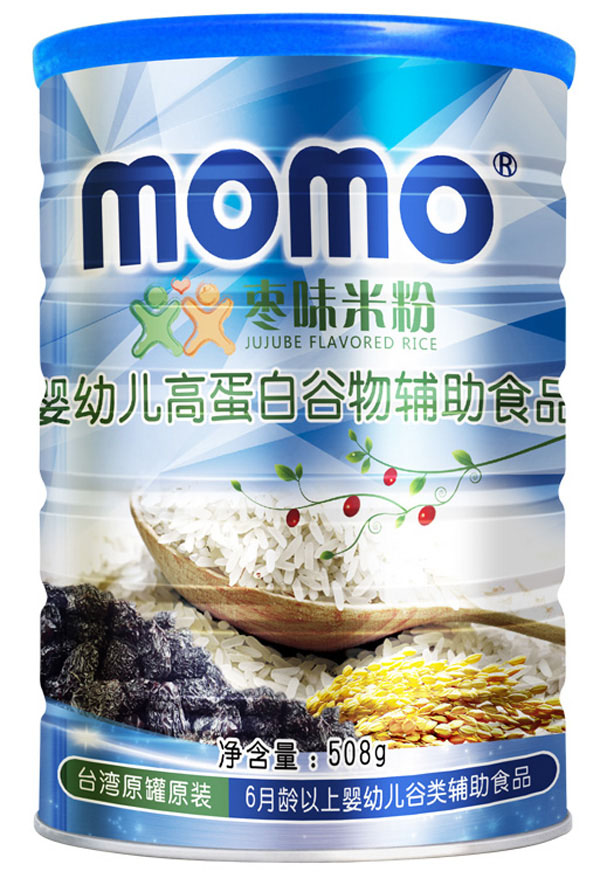 momo高蛋白棗味米粉