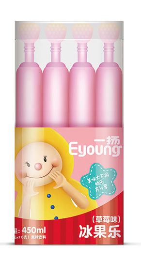 一揚(yáng)草莓味冰果樂