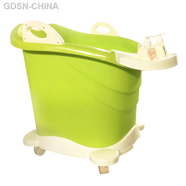 青蛙嘟迪立式滑輪浴桶綠色.jpg 青蛙嘟迪立式滑輪浴桶綠色.jpg