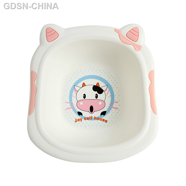 青蛙嘟迪可愛奶牛臉盆粉色(小號(hào))