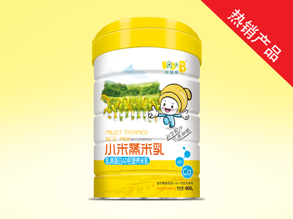 咔嗒熊小米蒸米乳-乳清蛋白AD鈣