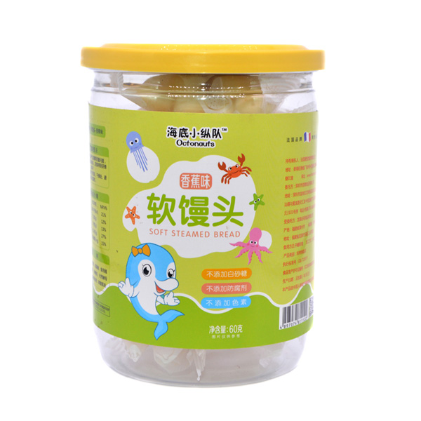 海底小縱隊軟饅頭香蕉味