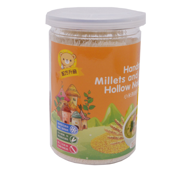 小棕熊小米燕麥空心面