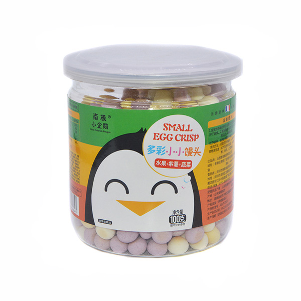 南極小企鵝多彩小小饅頭水果+紫薯+蔬菜100g