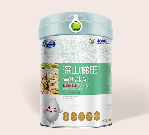 貝迪康深山梯田有機(jī)米乳-核桃蓮子配方