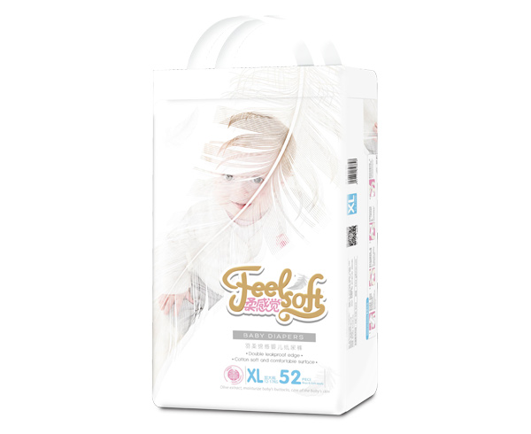 柔感覺羽柔綿感嬰兒紙尿褲XL52