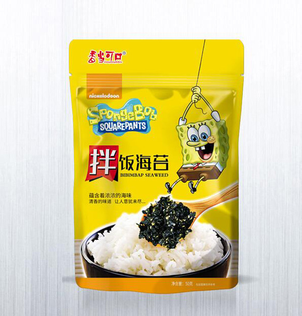 香當可口海綿寶寶系列-拌飯海苔