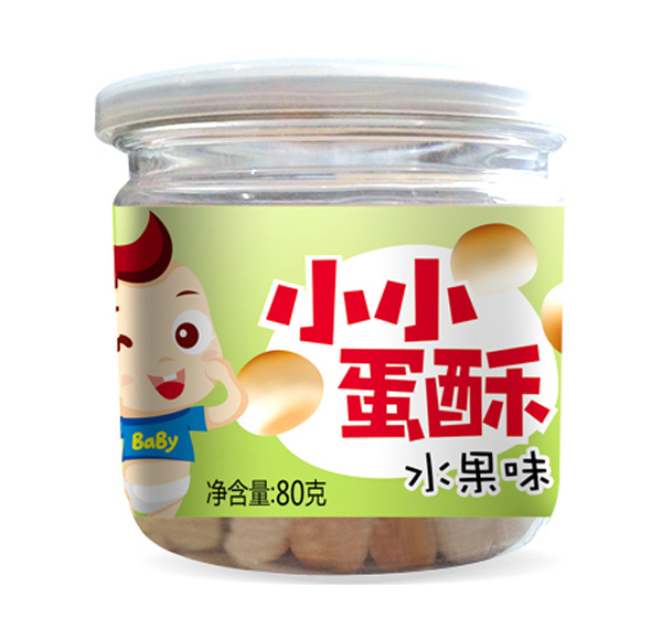 中毅小小蛋酥-水果味