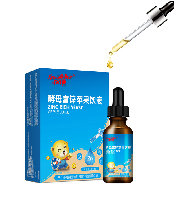 小叮熊酵母鋅蘋果飲液
