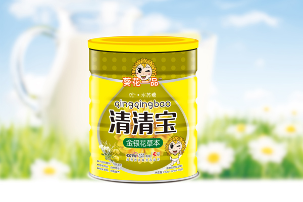 葵花一品清清寶-金銀花草本