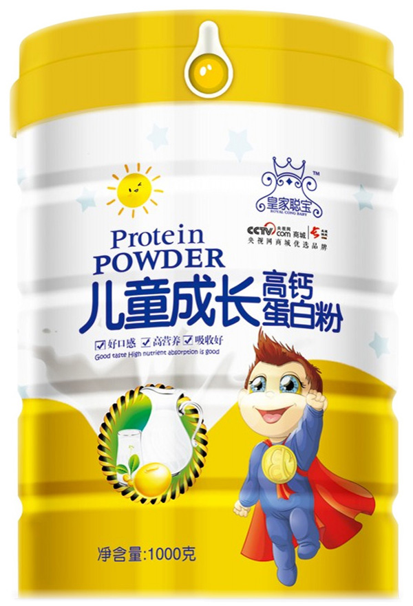 皇家聰寶兒童成長高鈣蛋白粉