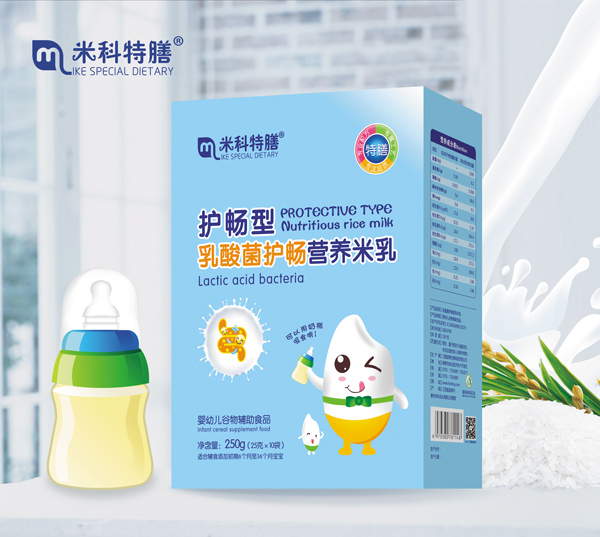 米科特膳護(hù)暢型乳酸菌護(hù)暢營養(yǎng)米乳-盒裝600