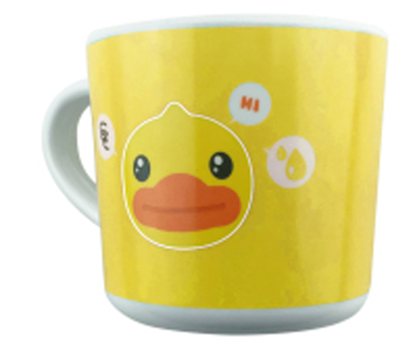 小黃鴨三格抗菌套裝黃色 水杯