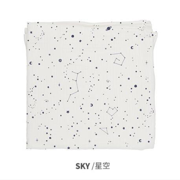 西班牙baby bites嬰兒Muslin多用途純棉襁褓包巾 星空.jpg 西班牙baby bites嬰兒Muslin多用途純棉襁褓包巾 星空.jpg