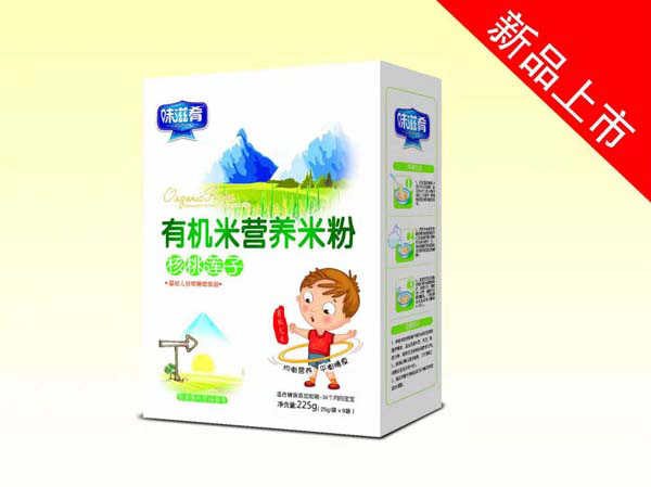 味滋肴有機(jī)營(yíng)養(yǎng)米粉-核桃蓮子 盒裝