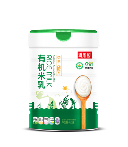 雅恩貝有機米乳(益生元配方)