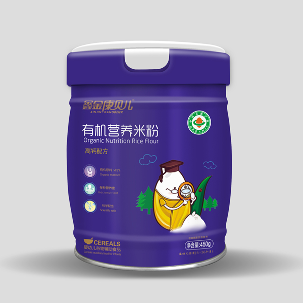 鑫金康貝爾有機(jī)營養(yǎng)米粉-高鈣配方