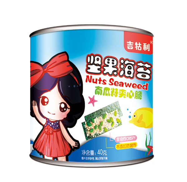 吉牯利見(jiàn)過(guò)海苔-南瓜籽夾心脆