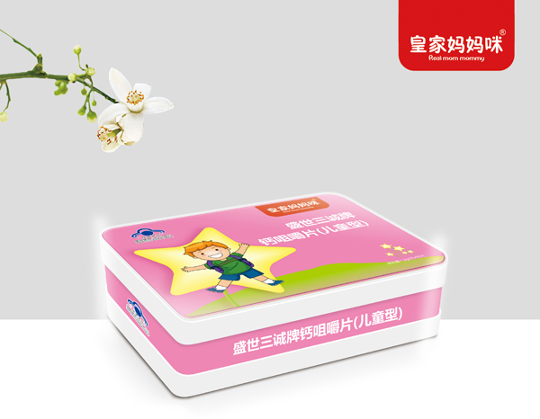 皇家媽媽咪盛世三誠牌鈣咀嚼片(兒童型)