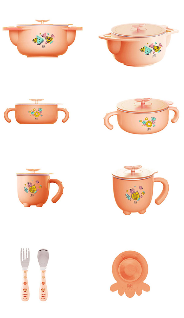 新貝西瓜碗套裝(5件套)