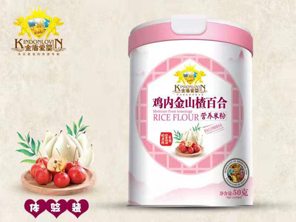 金盾愛(ài)嬰雞內(nèi)金山楂百合營(yíng)養(yǎng)米粉 體驗(yàn)裝