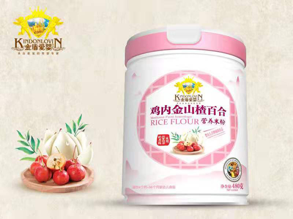 金盾愛(ài)嬰雞內(nèi)金山楂百合營(yíng)養(yǎng)米粉