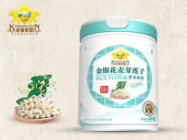金盾愛(ài)嬰金銀花麥芽蓮子營(yíng)養(yǎng)米粉