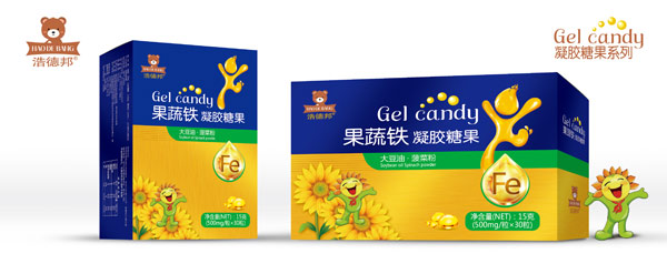 浩德邦果蔬鐵凝膠糖果