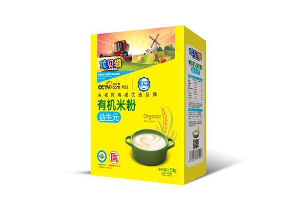 優(yōu)貝滋益生元有機(jī)米粉盒裝