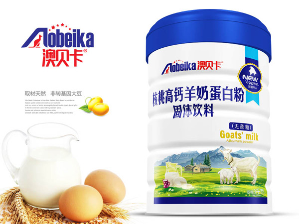 澳貝卡羊奶蛋白粉-核桃高鈣