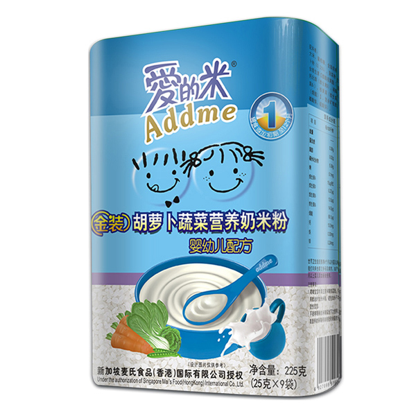 愛的米嬰幼兒胡蘿卜蔬菜奶米粉 225g.jpg 愛的米嬰幼兒胡蘿卜蔬菜奶米粉 225g.jpg