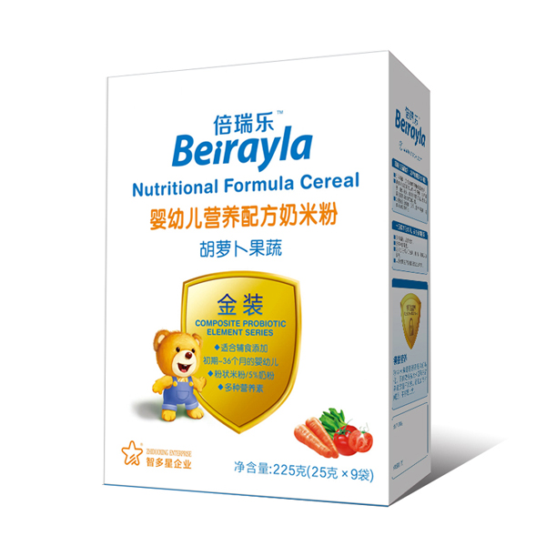 倍瑞樂(lè)胡蘿卜果蔬營(yíng)養(yǎng)配方奶米粉