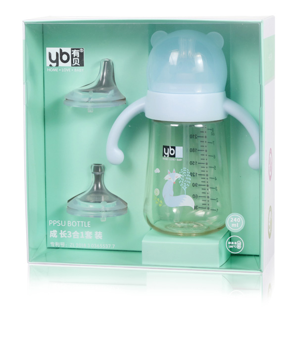 有貝成長3合1套裝 240ml