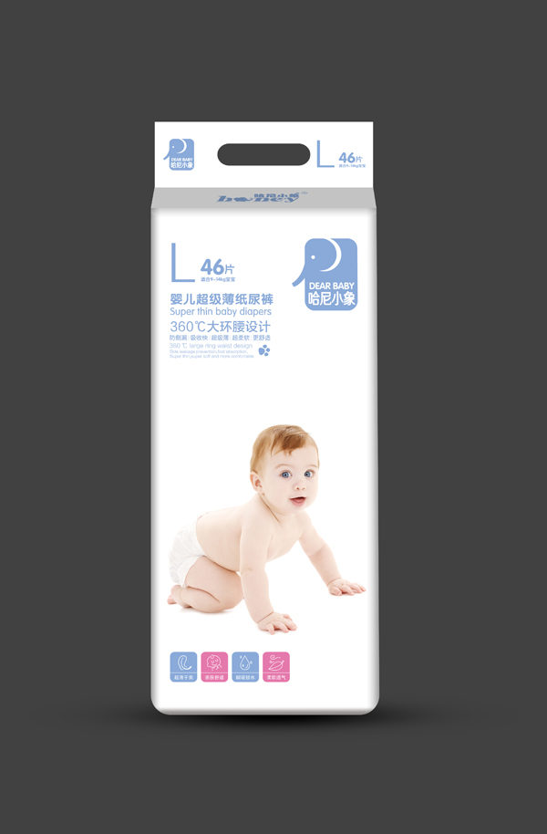 哈尼小象嬰兒超級薄紙尿褲 L46�.jpg 哈尼小象嬰兒超級薄紙尿褲 L46�.jpg