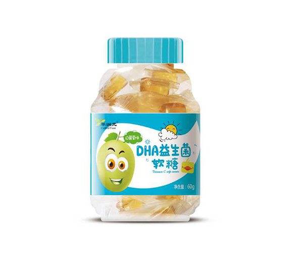 萃潤元DHA益生菌軟糖 白葡萄味