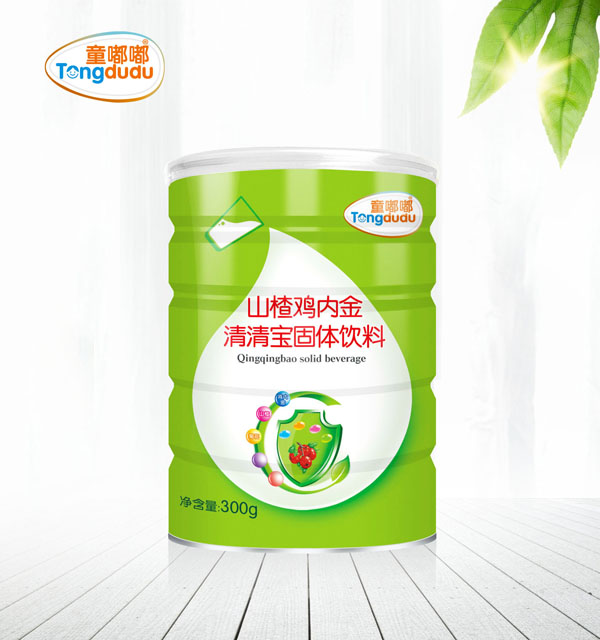 童嘟嘟山楂雞內(nèi)金清清寶固體飲料 聽裝1