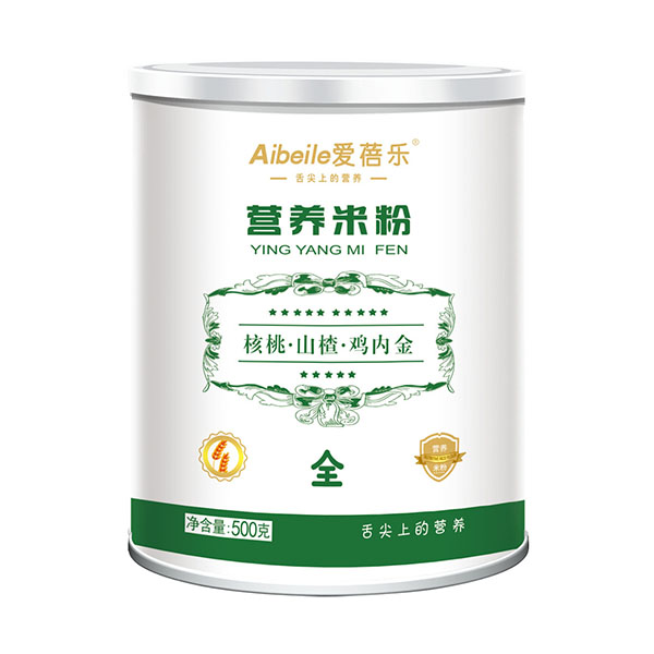 愛(ài)蓓樂(lè)營(yíng)養(yǎng)米粉-核桃山楂雞內(nèi)金