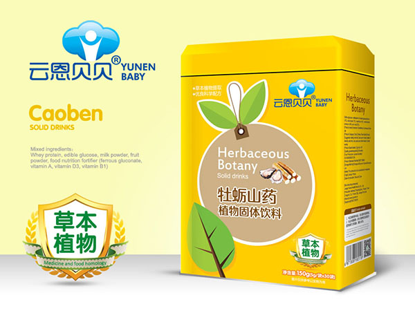 云恩貝貝牡蠣山藥植物固體飲料