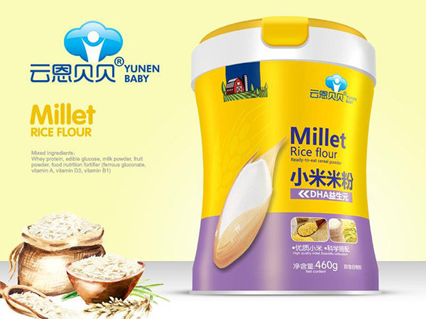 云恩貝貝小米米粉-DHA益生元(小腰聽)