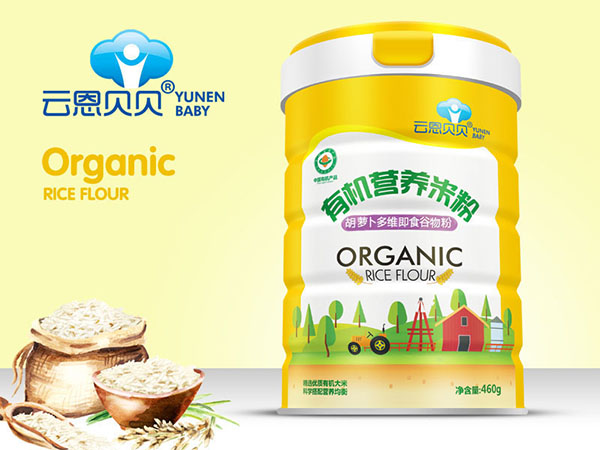 云恩貝貝有機(jī)營(yíng)養(yǎng)米粉-胡蘿卜多維