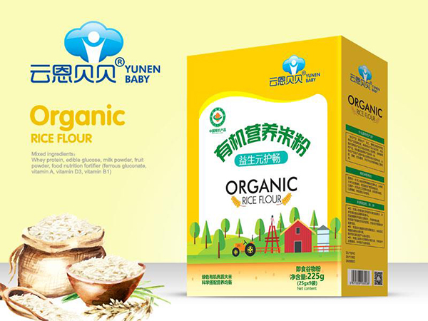 云恩貝貝有機(jī)營(yíng)養(yǎng)米粉-益生元護(hù)暢(盒裝)