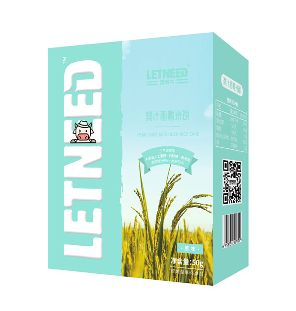 萊萊牛梨汁米餅原味