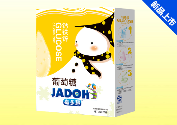 嘉多慧鈣鐵鋅-葡萄糖(盒)