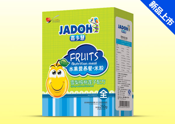 嘉多慧雪梨核桃蓮子-水果營(yíng)養(yǎng)餐米粉(盒)