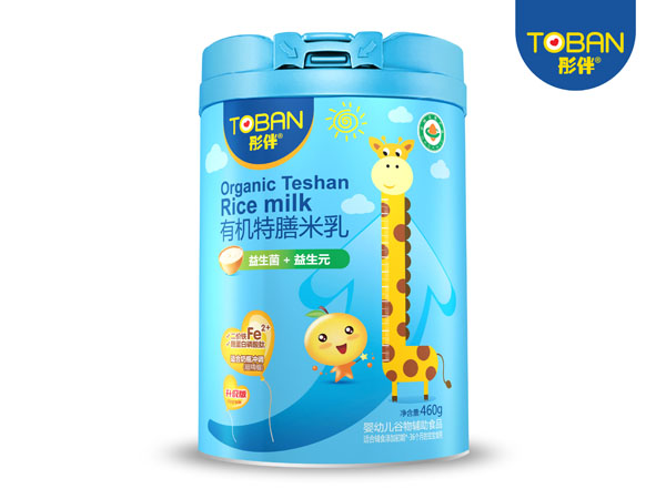 彤伴有機特膳米乳 益生菌+益生元