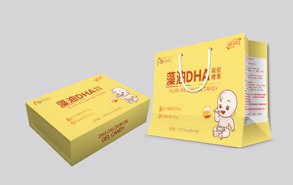 媽咪育兒藻油DHA凝膠糖果