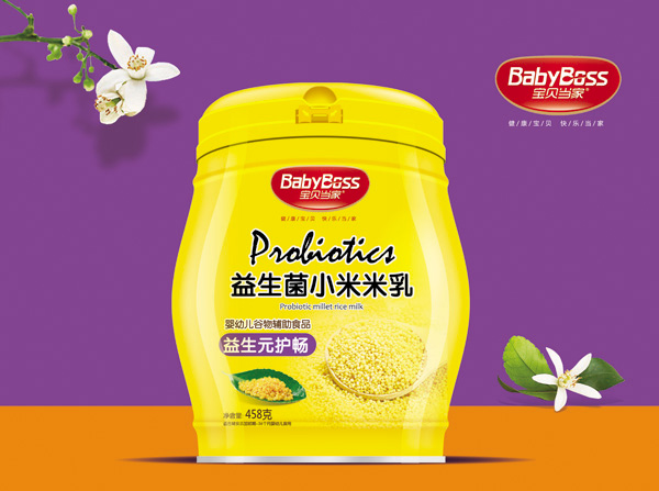 寶貝當(dāng)家益生元護暢益生菌小米米乳