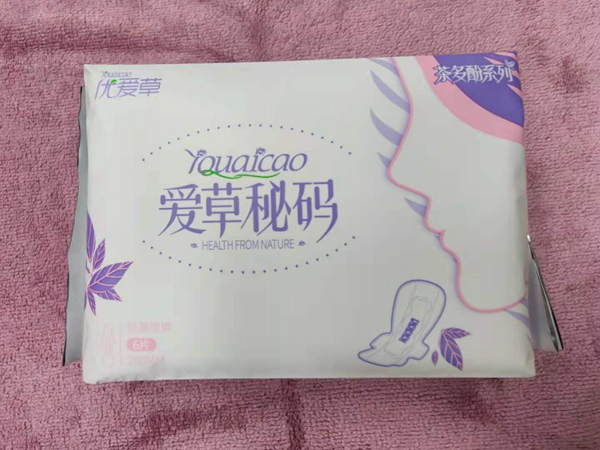 優(yōu)愛(ài)草愛(ài)草密碼超薄夜用衛(wèi)生巾 6片.jpg