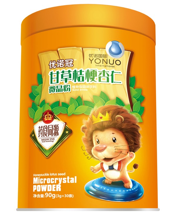 優(yōu)諾冠甘草桔梗杏仁微晶粉