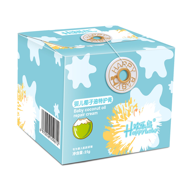歡樂島椰子油特護(hù)膏盒